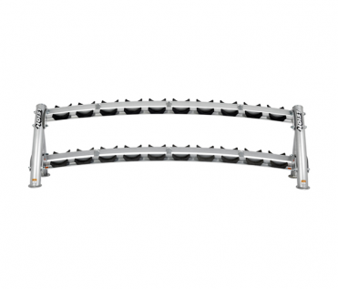 Подставка для гантелей на 10 пар HOIST Horizontal Dumbbell Rack 2-Tier CF-3461-2